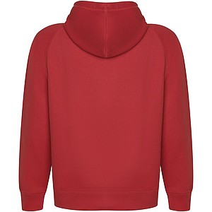 Unisex mikina s kapucí,ROLY VINSON, červená, vel. XS