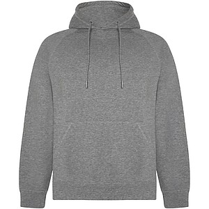 Unisex mikina s kapucí,ROLY VINSON, světle šedý melír, vel. M - potisk mikin