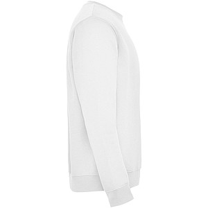 Unisex mikina s kulatým výstřihem, ROLY CLASICA, bílá, vel. M