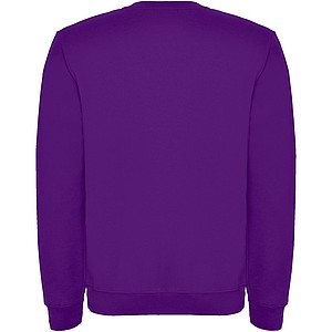 Unisex mikina s kulatým výstřihem ROLY CLASICA, fialová, XS