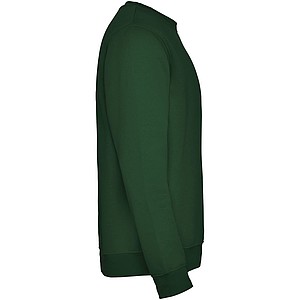 Unisex mikina s kulatým výstřihem, ROLY CLASICA, lahvově zelená, vel. XS