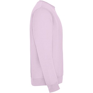 Unisex mikina s kulatým výstřihem, ROLY CLASICA, světle růžová, vel. XS