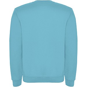 Unisex mikina s kulatým výstřihem, ROLY CLASICA, tyrkysová, vel. XS