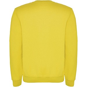 Unisex mikina s kulatým výstřihem, ROLY CLASICA, žlutá, vel. M