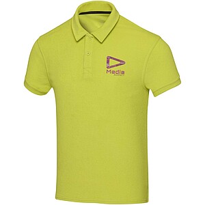 Unisex polokošile Elevate Akoya, velikost L, zelenožlutá
