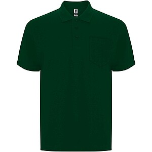 Unisex polokošile Roly Centauro Premium, velikost 2XL, tmavě zelená