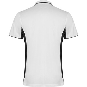 Unisex polokošile Roly Montmelo, bílá/černá, velikost XL