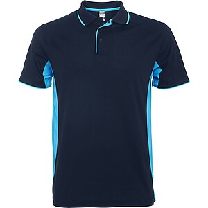 Unisex polokošile Roly Montmelo, námořní modrá, velikost M