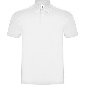 Unisex polokošile s krátkým rukávem, ROLY AUSTRAL, bílá, vel. M