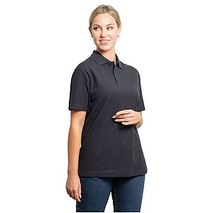 Unisex polokošile s krátkým rukávem, ROLY AUSTRAL, černá, vel. M