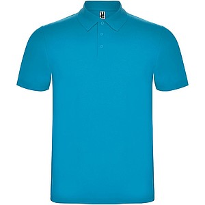 Unisex polokošile s krátkým rukávem, ROLY AUSTRAL, tyrkysová, vel. M