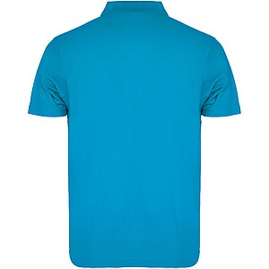 Unisex polokošile s krátkým rukávem, ROLY AUSTRAL, tyrkysová, vel. M