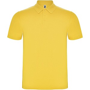 Unisex polokošile s krátkým rukávem, ROLY AUSTRAL, žlutá, vel. M