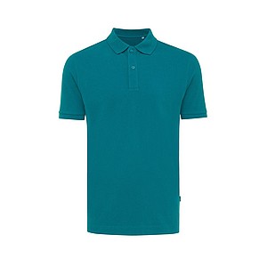 Unisex polotriko Iqoniq Yosemite z recyklované bavlny, tyrkysová, XL