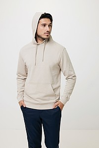 Unisex recyklovaná mikina Iqoniq s kapucí, světle modrá, L