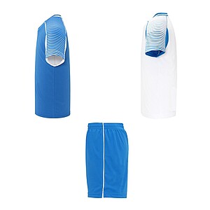 Unisex sada Roly Juve, bílá/královská modrá, velikost S