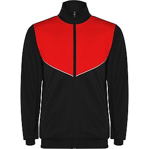 Unisex tepláková souprava Roly Evans, černá/červená, velikost XL