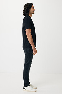 Unisex tričko Iqoniq Sierra z recyklované bavlny, černá, L