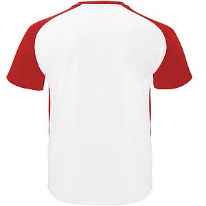 Unisex tričko Roly Bugatti, bílá/červená, velikost XL