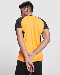 Unisex tričko Roly Bugatti, bílá/královská modrá, velikost XL