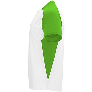 Unisex tričko Roly Bugatti, bílá/zelená, velikost 2XL