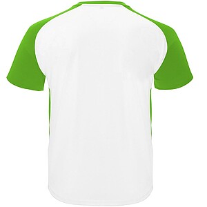Unisex tričko Roly Bugatti, bílá/zelená, velikost XL