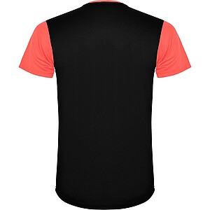 Unisex tričko Roly Detroit, fluorescenční korálová, velikost M
