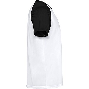 Unisex tričko Roly Indianapolis, bílá/černá, velikost L