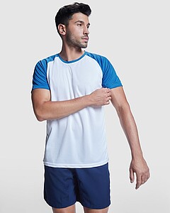 Unisex tričko Roly Indianapolis, bílá/červená, velikost XL