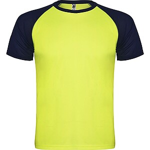 Unisex tričko Roly Indianapolis, fluorescenční žlutá, velikost S