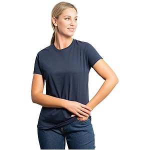 Unisex tričko s krátkým rukávem, ROLY ATOMIC, bílá, vel. L