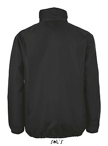Unisex větrovka SOLS SHIFT - UNISEX WATER REPELLENT WINDBREAKER, černá, L