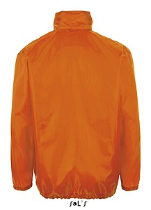 Unisex větrovka SOLS SHIFT - UNISEX WATER REPELLENT WINDBREAKER, oranžová, L