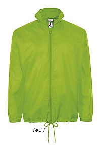 Unisex větrovka SOLS SHIFT - UNISEX WATER REPELLENT WINDBREAKER, světle zelená, XS
