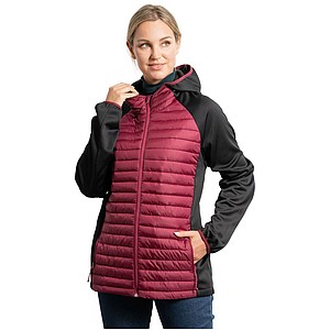 Unisex zateplená bunda, ROLY MINSK, černá, vel. L
