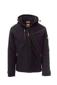 Unisex zimní bunda Payper CREEK PAD, černá, velikost L - reklamní předměty