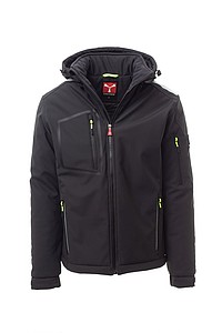 Unisex zimní bunda Payper STREAM PAD, antracitová, velikost 3XL - bunda s potiskem