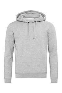 Univerzální mikina STEDMAN RECYCLED UNISEX SWEAT HOODIE, šedý melír, M