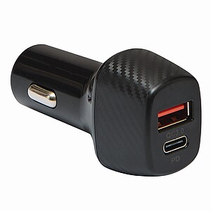 USB adaptér, černá - reklamní předměty