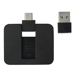 USB hub, černá