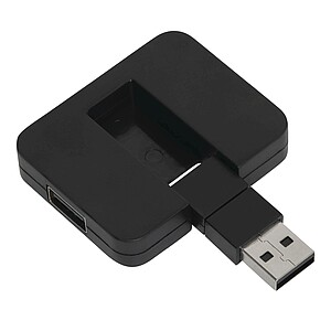 USB hub, černá