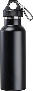 Vakuová láhev s karabinou 750 ml, černá