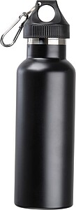 Vakuová láhev s karabinou 750 ml, černá
