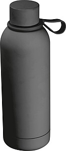 Vakuová lahev s pogumovaným povrchem 700 ml, antracitová