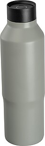 Vakuová nerezová láhev 600 ml, šedá