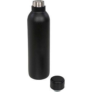 Vakuová sportovní termoska Thor 510 ml s měděnou izolací, černá
