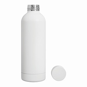 Vakuově izolovaná láhev 500 ml, bílá