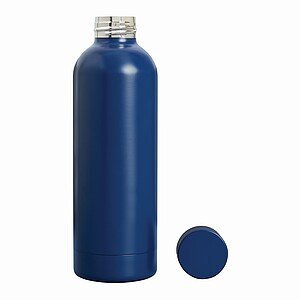 Vakuově izolovaná láhev 500 ml, tmavě modrá