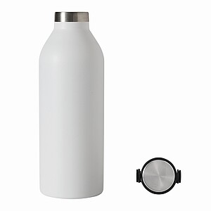 Vakuově izolovaná láhev 600 ml, bílá