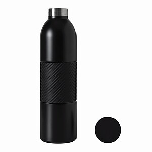 Vakuově izolovaná láhev 600 ml, černá
